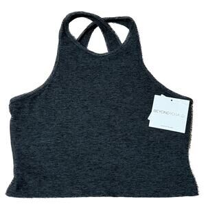 Beyond Yoga Dark Gray Crop Top